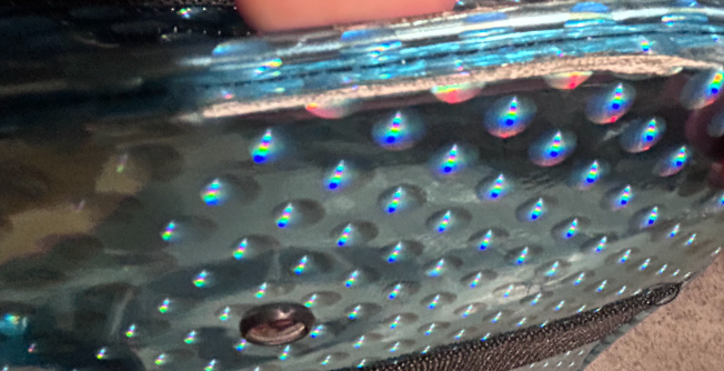 Medium Blue Bubbles Bag - Minorly Imperfect FINAL SALE