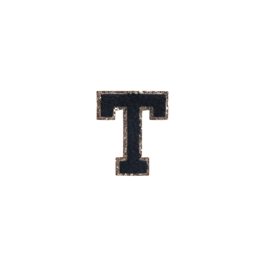 T Letter Patches