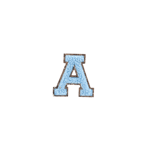 blue letter a