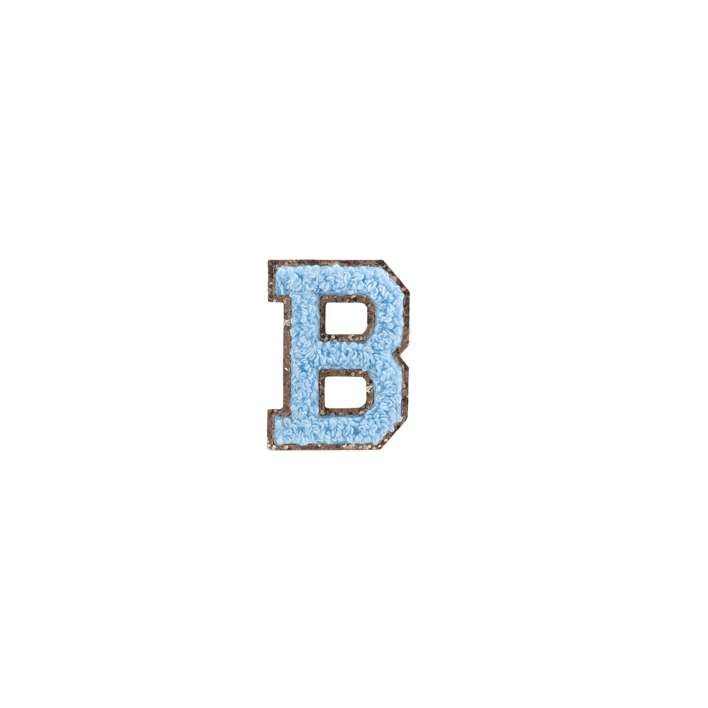 light blue letter b