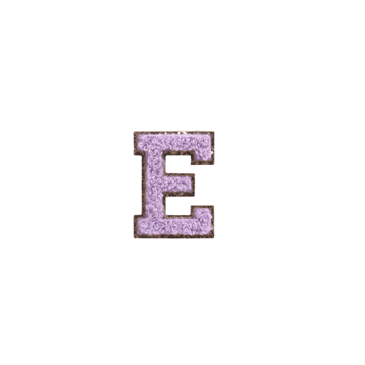 E Letter Patches