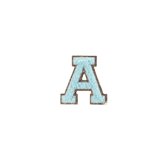 blue letter a