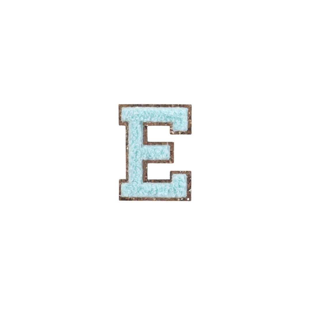 E Letter Patches