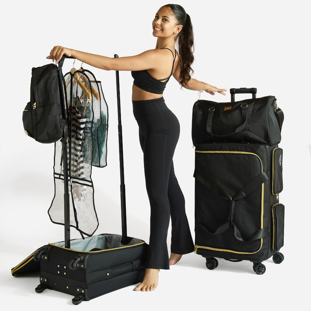 dance bag rack