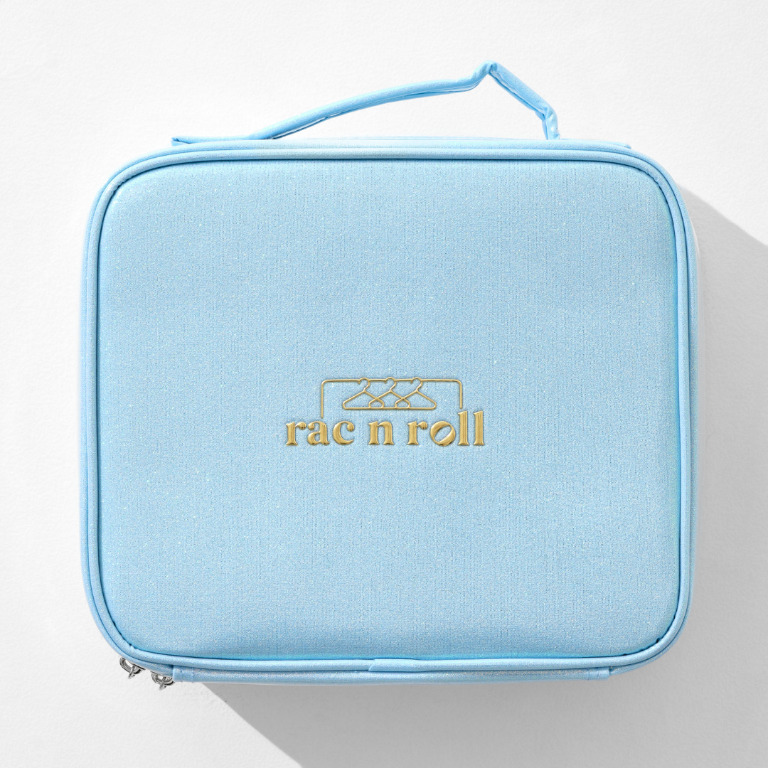 Halo Cosmetic Bags with LED Mirror