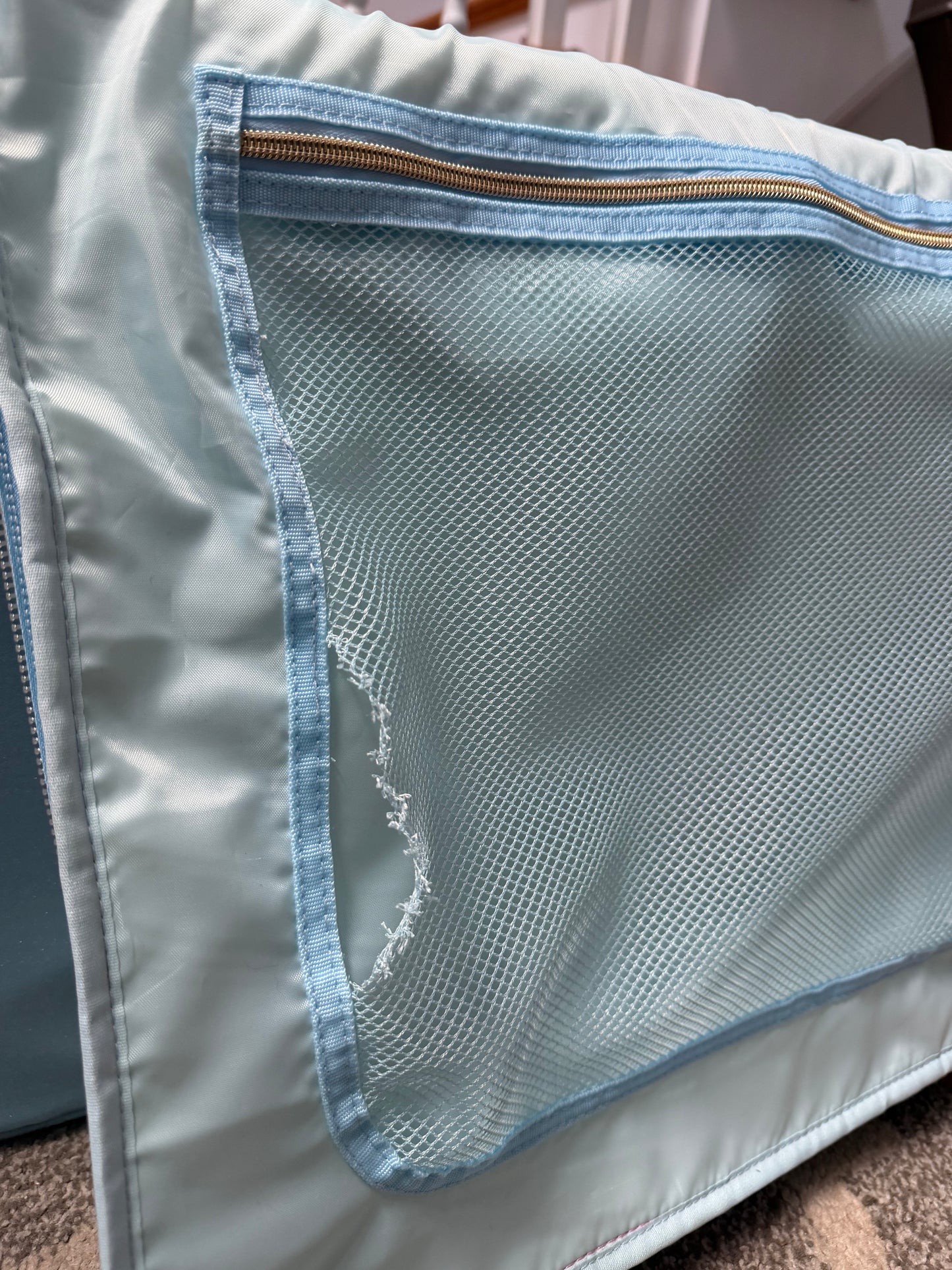 Large Halo Sky Blue Built-in Bag - Minorly Imperfect FINAL SALE