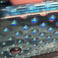 Medium Blue Bubbles Bag - Minorly Imperfect FINAL SALE