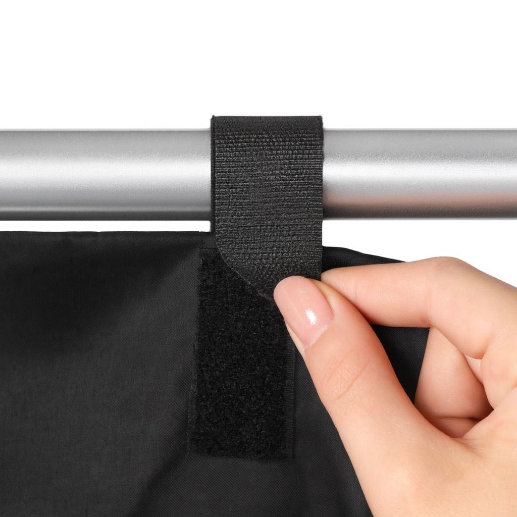 Large Built-in Bag Privacy Curtain - Minorly Imperfect FINAL SALE