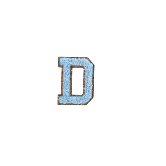 D Letter Patches