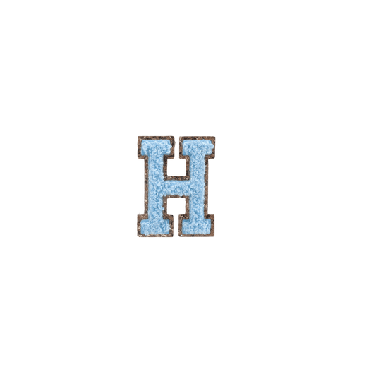 H Letter Patches