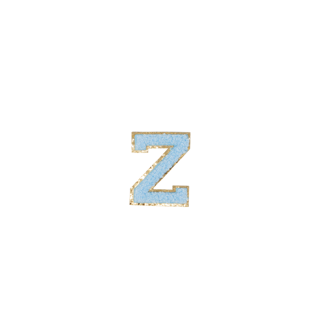 Z Letter Patches