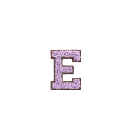 E Letter Patches