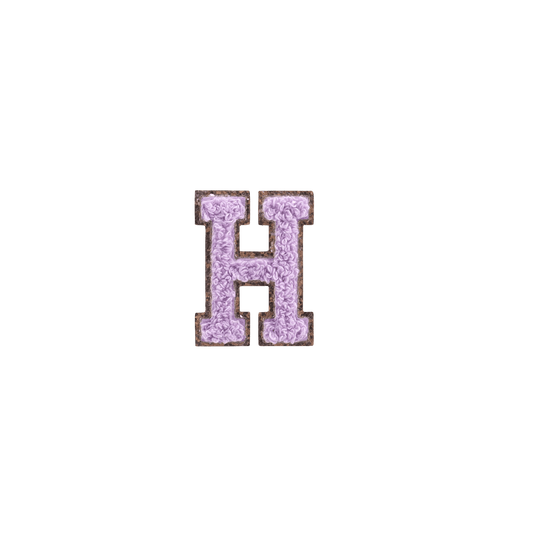 H Letter Patches