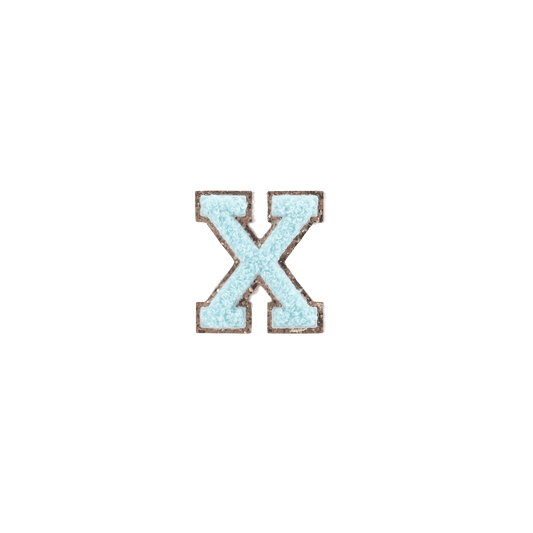 X Letter Patches