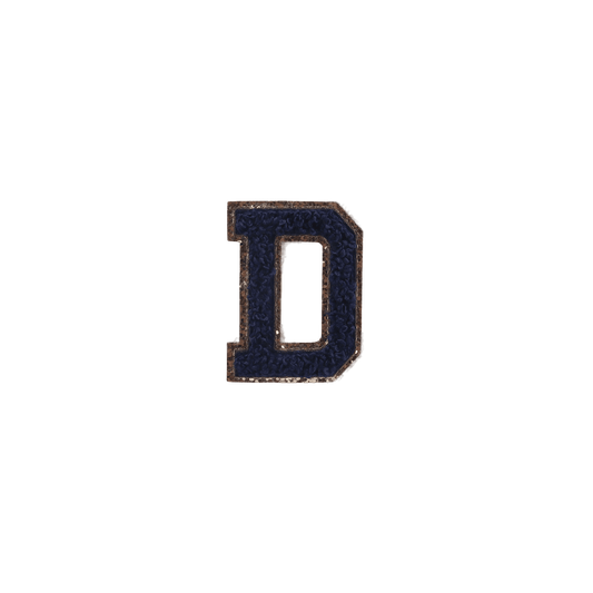 D Letter Patches