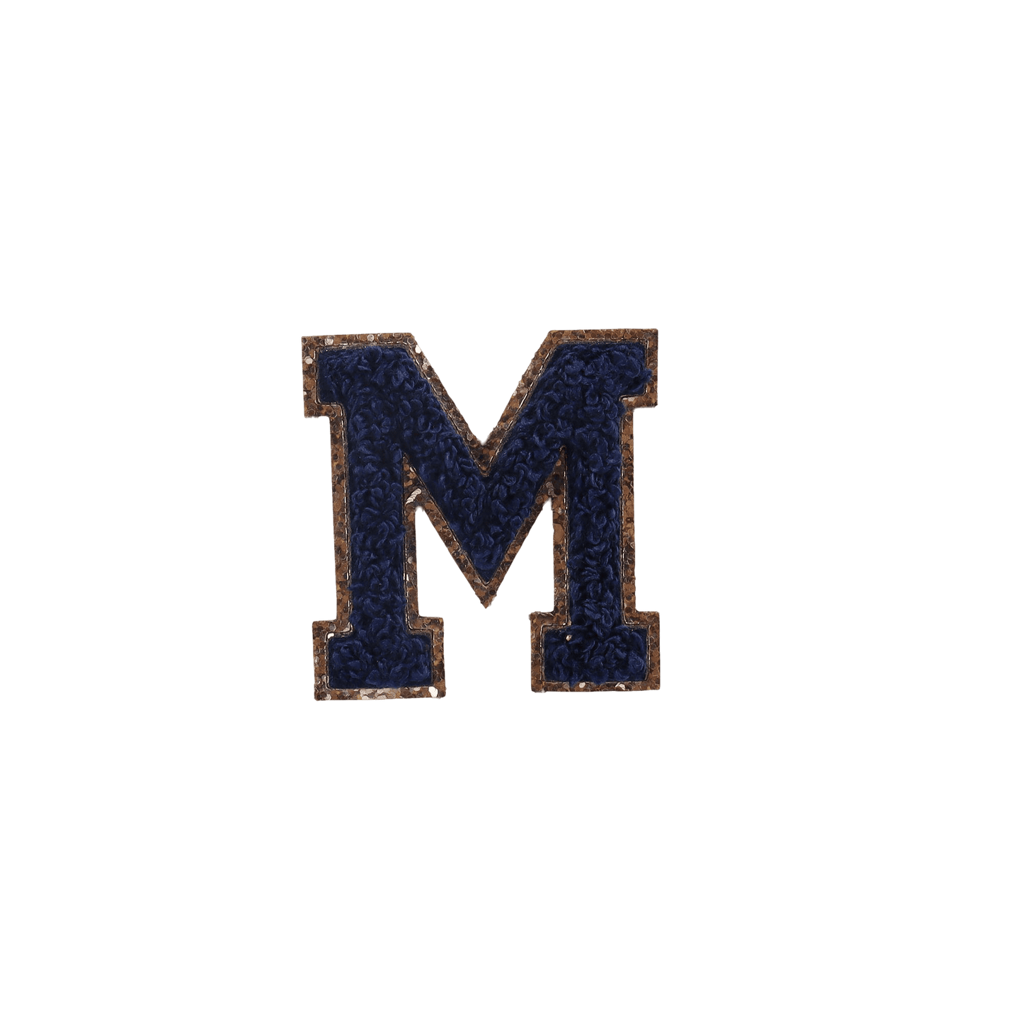 M Letter Patches