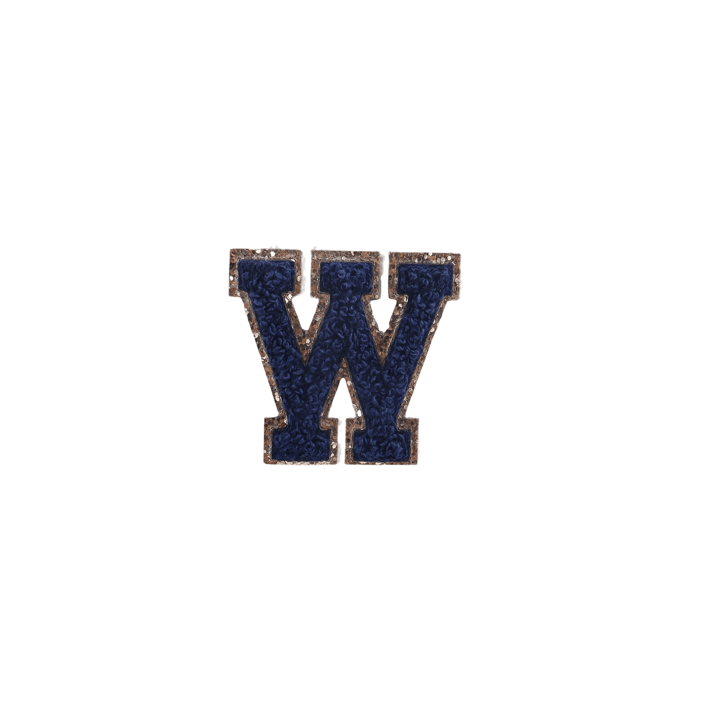 W Letter Patches