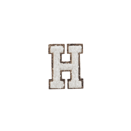 H Letter Patches