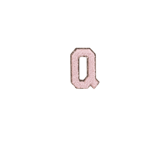 Q Letter Patches